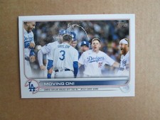 2022  Topps   MOVING ON!  #238  Los Angeles Dodgers