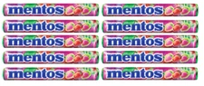MENTOS STRAWBERRY MIX - 10x37.5G = 375G - LIMITED FLAVOUR - FRUIT CHEWY CANDY
