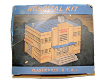 VINTAGE PLASTICVILLE - O SCALE - HOSPITAL KIT HS-6  - WITH BOX   ek118 
