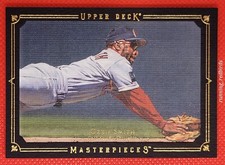 2008 Upper Deck Masterpieces Black Paper Framed Ozzie Smith #83 - 10+ Ship FREE!