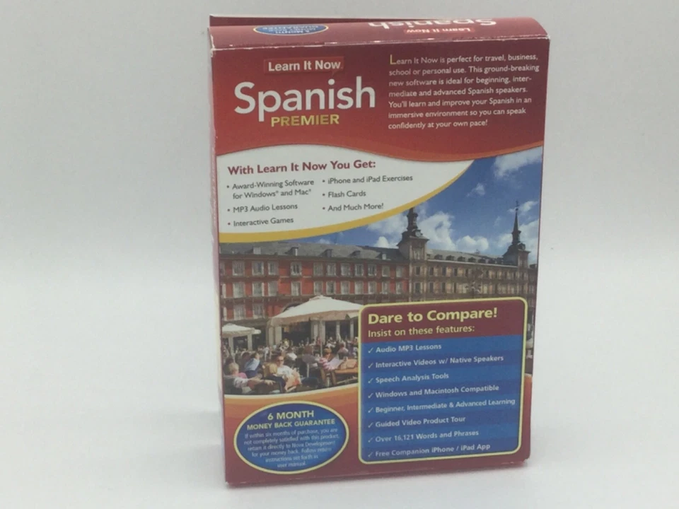 Nova Development US Learn It Now Spanish Premier for Windows/Mac - Image 2 of 2