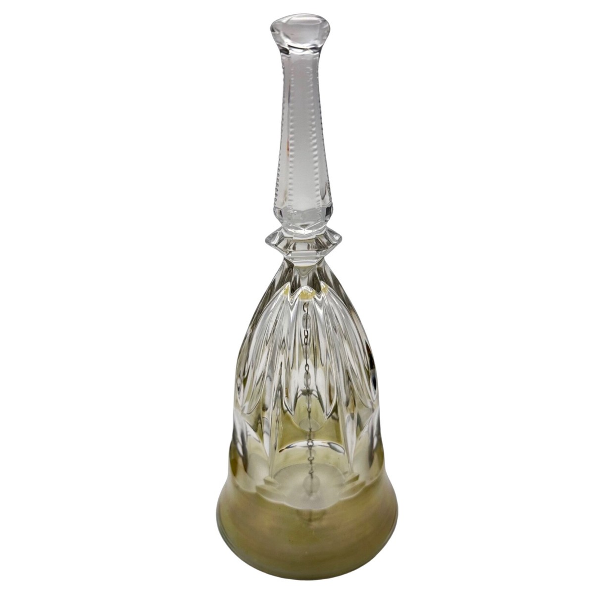 Vintage unique cut crystal bell (set of 3) | eBay