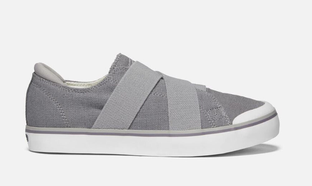 KEEN Sneakers Slip On con Cinturino Gore Cross Elsa III Acciaio Grigio