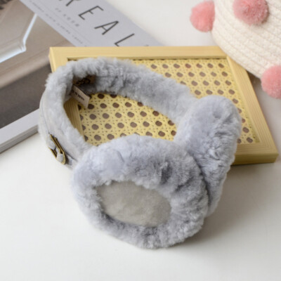 UGG Sheepskin Earmuffs Australian Sheepskin Wool Unisex Mens