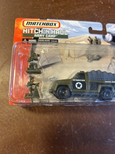 2006 Matchbox Hitch n Haul Army Camp MBX Sealed New Package Mattel WOW - Picture 9 of 14