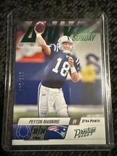 2022 Prestige - Any Given Sunday Xtra Points Green #10 Peyton Manning 206/249