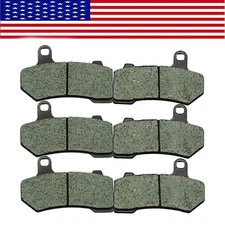 F&R Brake Pads For Harley Davison FLHTCU Ultra Classic Electra Glide 2008-2018