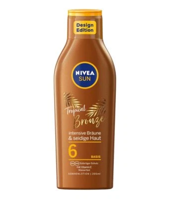 Nivea Sun Carotene SPF 6 Sun Milk, 1 Pack of 200 ml