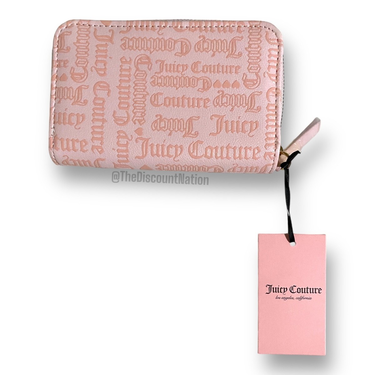 JUICY COUTURE Light Pink Material Girl Multicompartment 