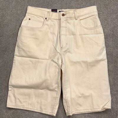 Tommy Jeans Shorts Men 36W 12.5L ACT 35W Beige Bermuda Cotton Casual Summer