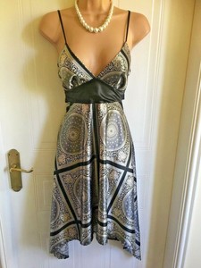 satin handkerchief dress