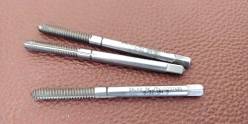 3 pieces ~ BALAX 6-32 BH3 Forming Tap 0 Flute
