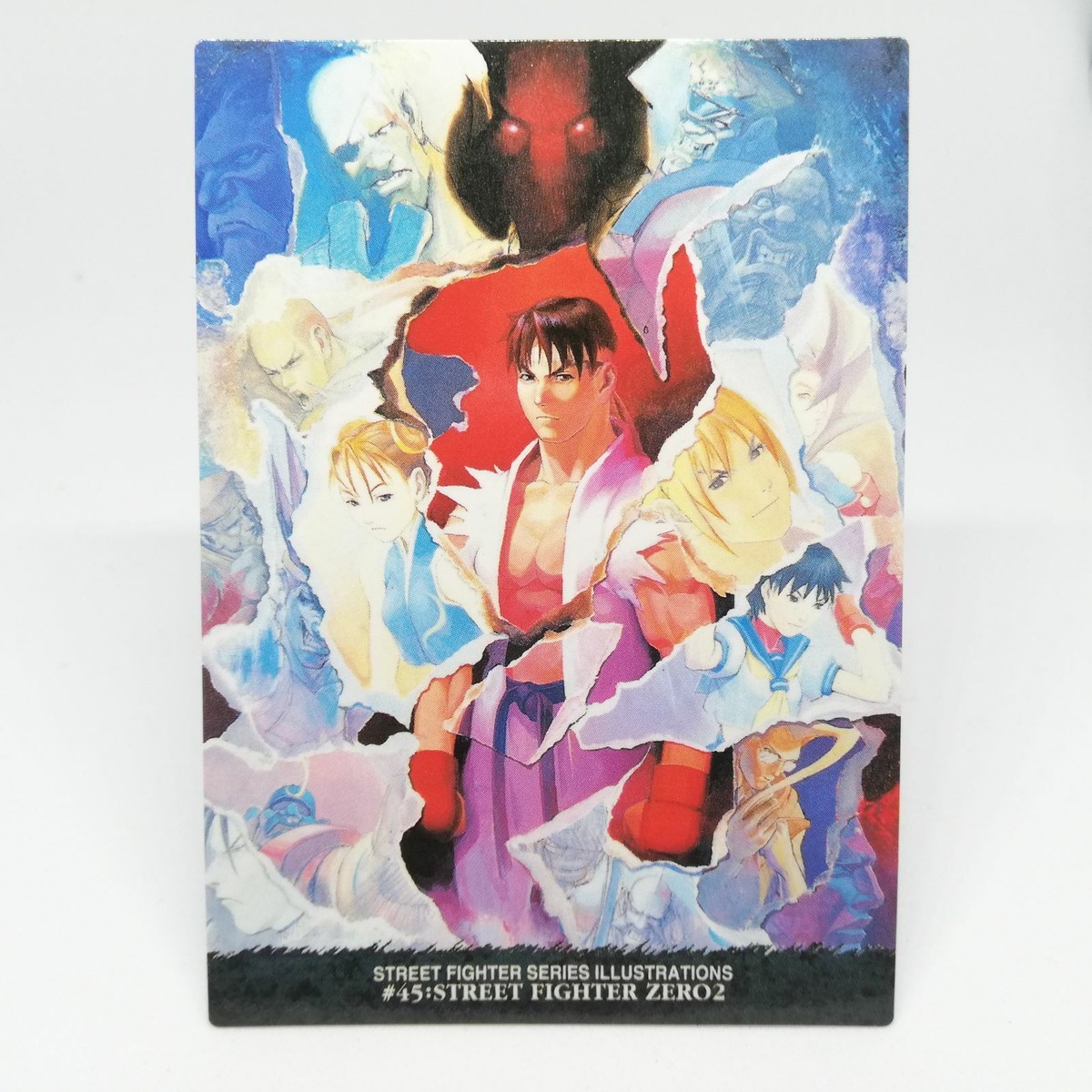 No.45 STREET Fighter ZERO2 ALL CAPCOM WORLD Card Dass Masters