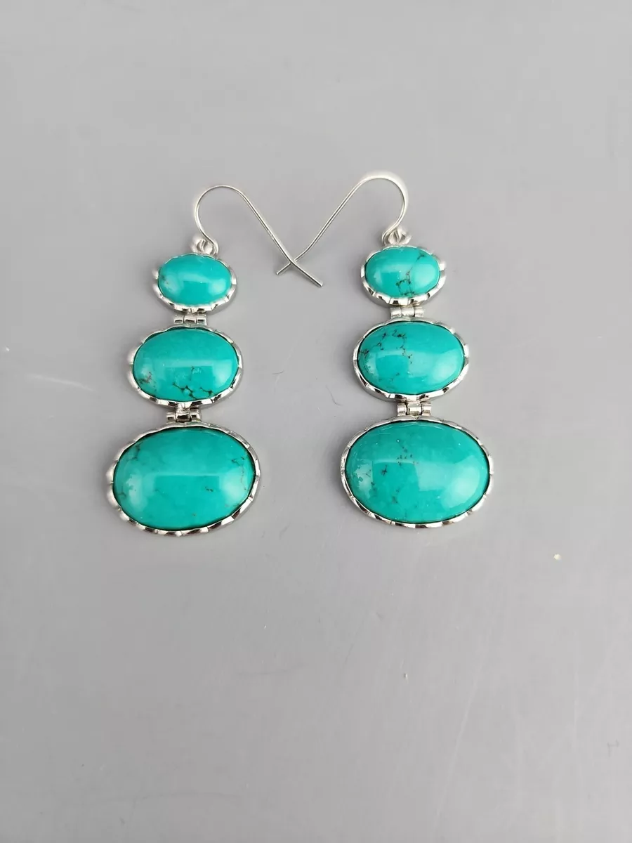 Qvc turquoise earrings discount