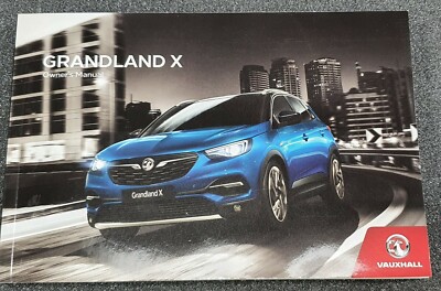 Original Vauxhall Grandland X Betriebsanleitung Handbuch 2017-2022 NUR BUCH