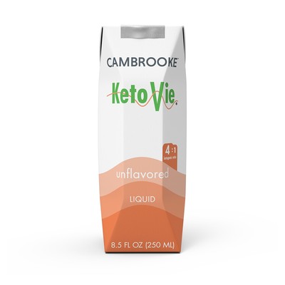 KetoVie 4:1 Oral Supplement Unflavored 8.5 oz Carton 30 Ct
