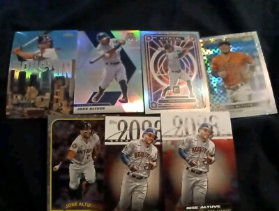2022 Topps Chrome X-Fractor Jose Altuve #6 Houston Astros+ So Much More   (7)!!