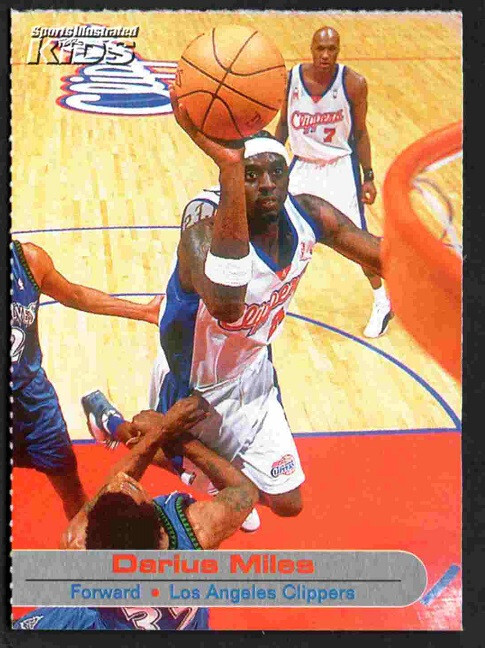 Los Angeles Clippers Darius Miles 2002 Sports Illustrated For Kids #142 nr mt