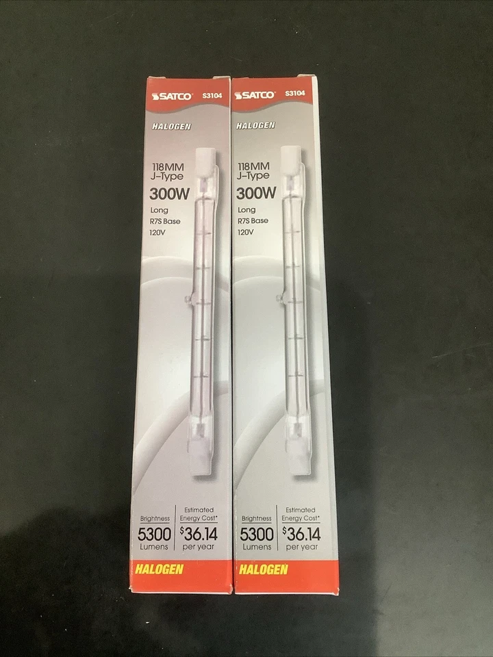 Satco Double Ended Light Bulbs. S3104.box of 12 @69 - Image 2 of 4