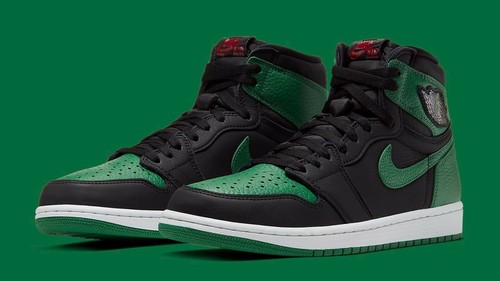 aj1 green black