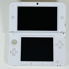 Nintendo 3DS XL LL Pink & White Console *LCD* w/ Accessories - USA Seller