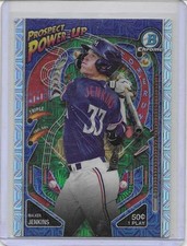 2024 Bowman Chrome Prospect Power Up Mojo Refractor Walker Jenkins Twins OF