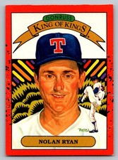 1990 Donruss King of Kings Nolan Ryan 665