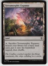 Terramorphic Expanse Commander: Bloomburrow 345 C NM MTG