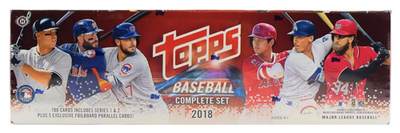 2018 Topps Baseball Complete Factory Set Sealed Hobby Version with