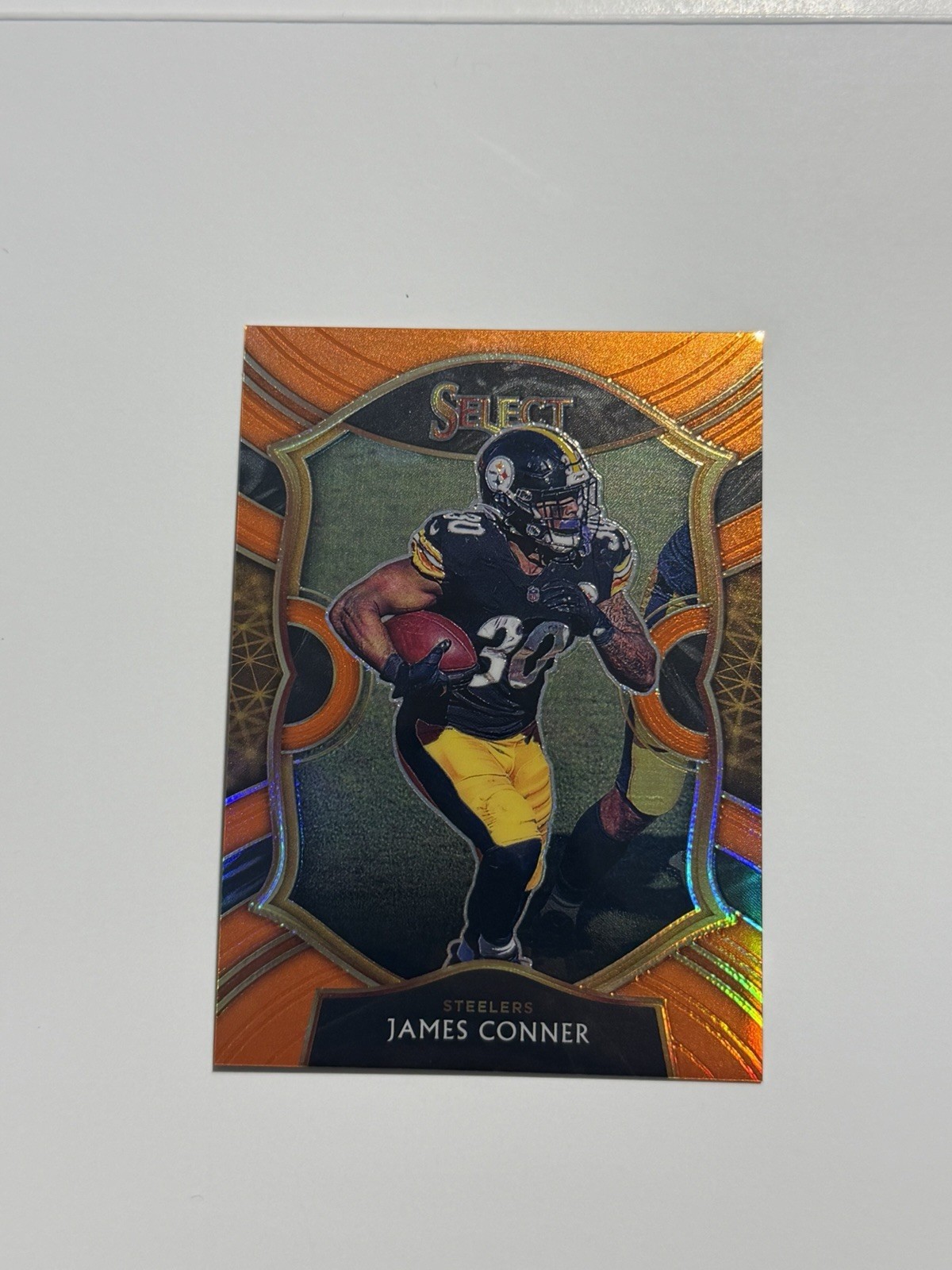2020 Panini Select - Concourse James Conner #39 Orange Prizm /49