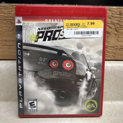 #ad Need for Speed: ProStreet Sony PlayStation 3 2007 CIB Tested $7.99