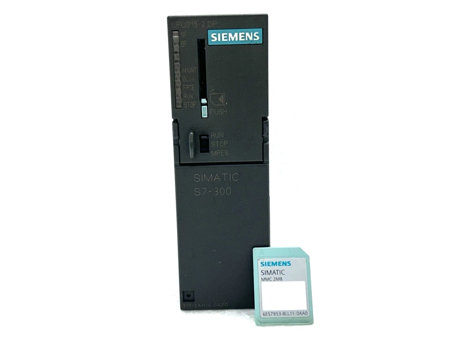 SIEMENS 6ES7315-2AH14-0AB0 Used Working SIMATIC S7-300 PLC CPU