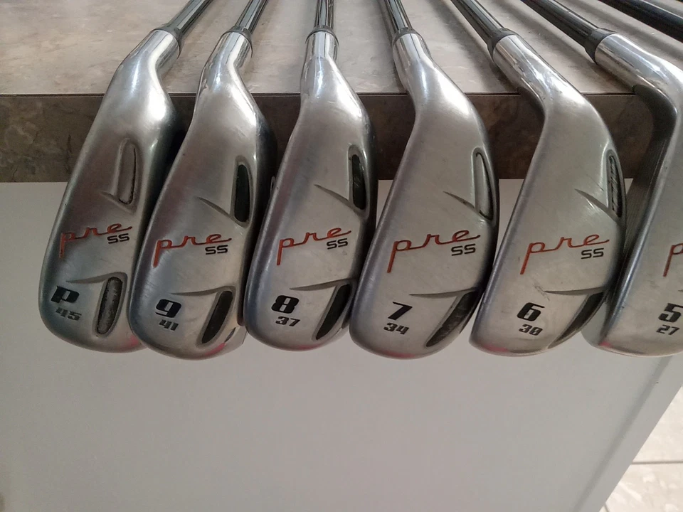 PINEMEADOW PRE SS HYBRID Set 3-9 + PW , HYIRON Gpht,shafts,r Flex 1"TALL SET - Image 3 of 4