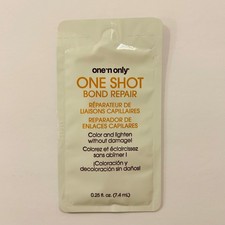 ONE'N ONLY ONE SHOT BOND REPAIR Color and Lighten your hair without Damage 1pk