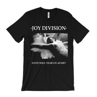 Joy Division T Shirt - Love will tear us apart, 80's synth rock new wave