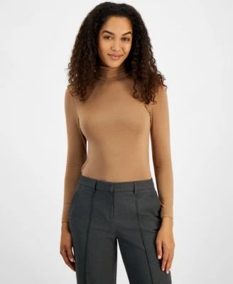 Jones New York Petite Seamless Long-Sleeve Tu 91308890523  RT $79.5 #2