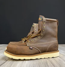 Thorogood 804-4478 Steel Toe Moc Toe Crazy Horse Men’s 11 2E Wide USA Made NEW