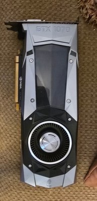 NVIDIA GeForce GTX 1070 Founders Edition 8GB GDDR5 Graphics Card
