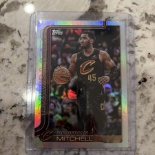 2025-26 Topps RAINBOW FOIL #80 Donovan Mitchell Cleveland Cavaliers