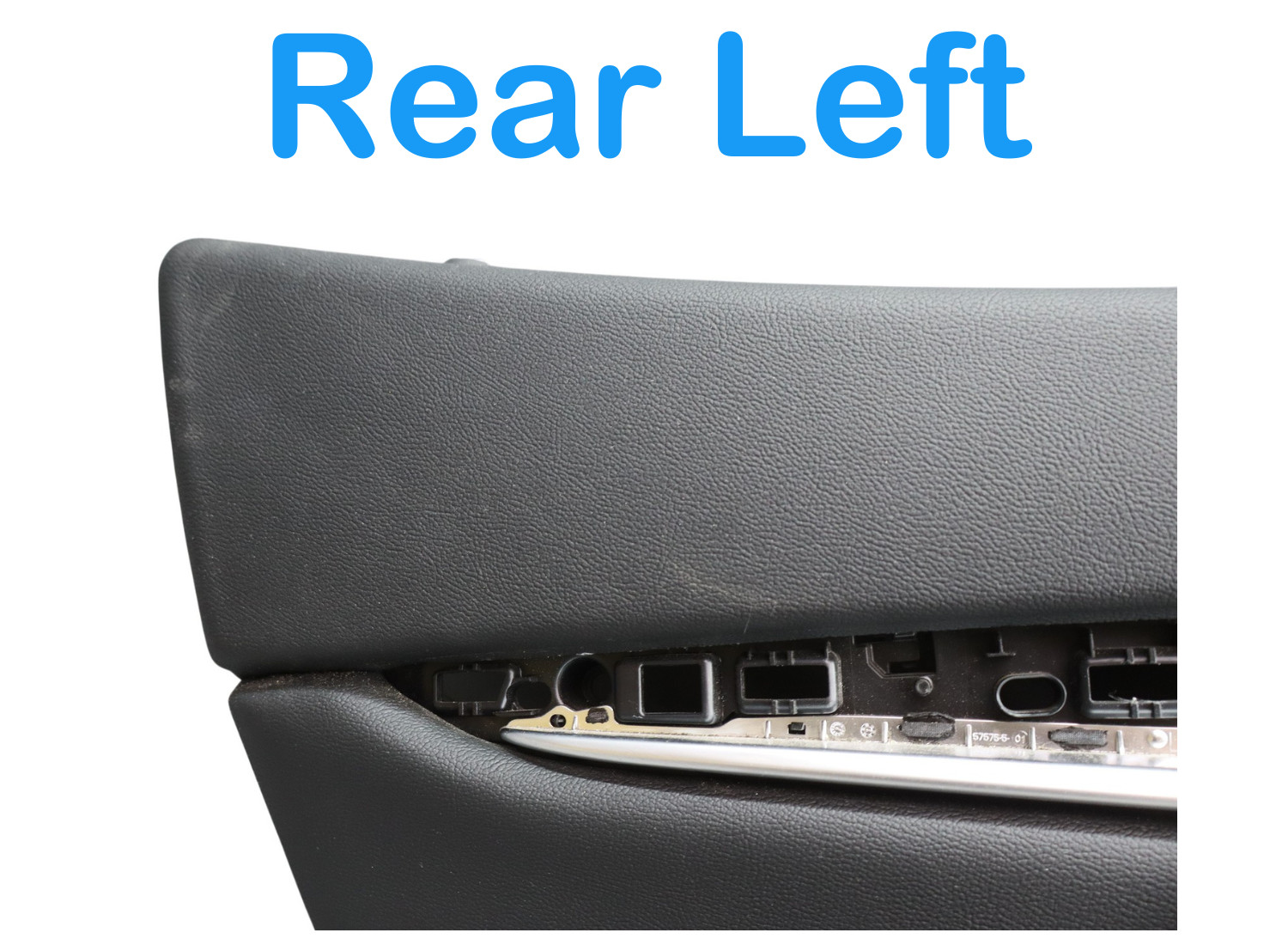 14-17 Maserati Ghibli M157 Rear Left Driver Interior Door Panel 105804680 Oem