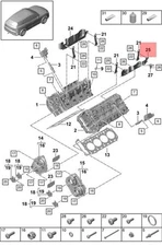 Genuine PORSCHE Cayenne 9YA Air Guide Right PAB119364