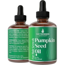 Pumpkin Seed Oil for Hair Growth. Strengthens  Hydrates Thinning, Dry Hair...