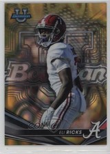 2022-23 Bowman U Gold Lava Refractor 14/75 Eli Ricks #55 0uq0