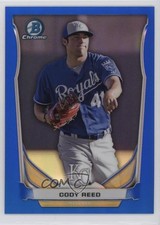 2014 Bowman Chrome Prospects Blue Refractor 82/250 Cody Reed #BCP44 sh7