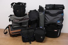 10x hochwertige Kamerataschen Taschen Fotorucksack Konvolut Lowepro / Kata usw