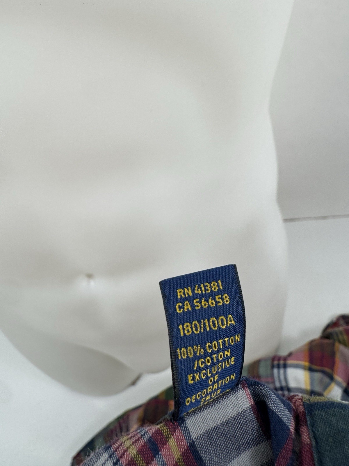 RALPH LAUREN - Bleeding Madras PATCHWORK Colorful… - image 5