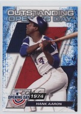 2021 Topps Opening Day Outstanding Opening Days Hank Aaron #OOD-10 HOF m1u