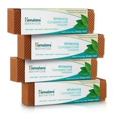 Himalaya Whitening Toothpaste - 5.29 oz/150 gm Natural, Fluoride-Free & SLS-Free