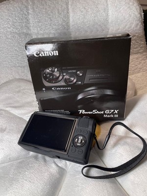 Canon PowerShot G7 X Mark III 20.1MP Kompaktkamera - Schwarz
