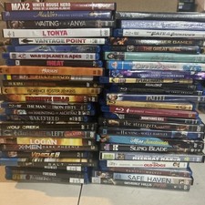 Lot Of 50 Wholesale lot DVD Movies TV Shows Bulk Horror Comedy Bluray Lot 2